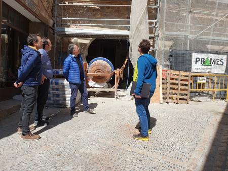 Imagen A buen ritmo las obras de la nueva Oficina de Turismo Comarcal