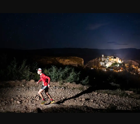 Imagen Urko Valdivieso y Jone Urkizu ganadores en 2023 del Ultra Trail Guara...