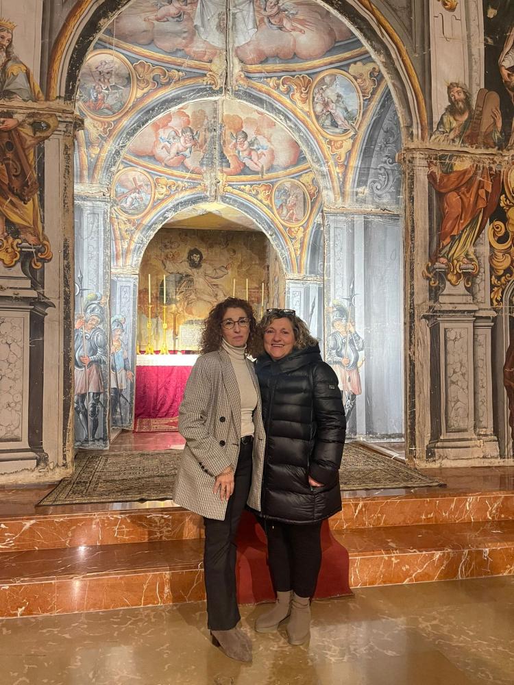 Imagen Un antiguo Monumento de Semana Santa alquezrano se expone en el Museo Diocesano de Huesca