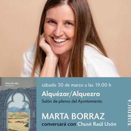 Imagen La escritora Marta Borraz presenta su obra en Alquézar