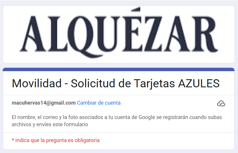 Imagen 10 TARJETAS AZULES para trabajadores