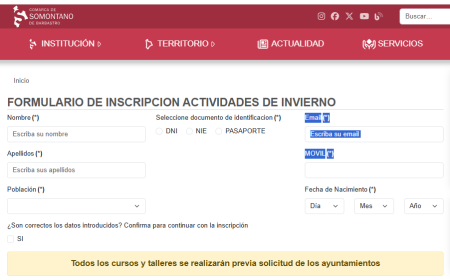 Imagen Última semana para inscribirse en las actividades deportivas