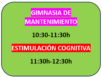 Imagen Gimnasia de mantenimiento. Estimulación cognitiva