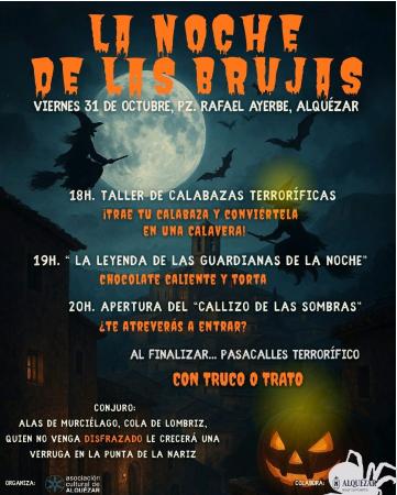 2025-10-31_Alquézar. Noche de las Brujas. Cartel y programación