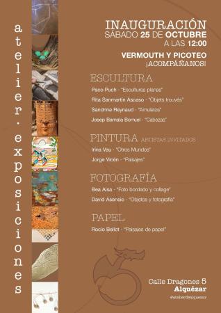 Imagen Alquézar. Inauguración Atelier Exposiciones