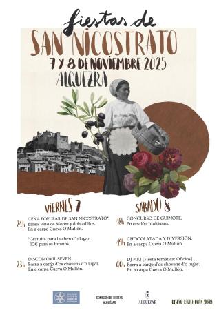 2025-11-07_Alquézar. Fiestas de San Nicostrato. Cartel (1)