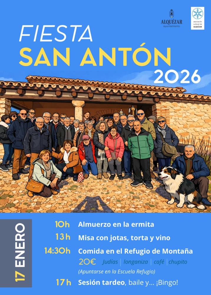 Imagen Todo preparado para celebrar la Fiesta de San Antón 2026