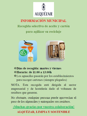 Imagen Alquézar refuerza su compromiso medioambiental a través de la recogida...
