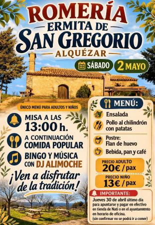 Imagen Alquézar ya prepara la Romería a San Gregorio