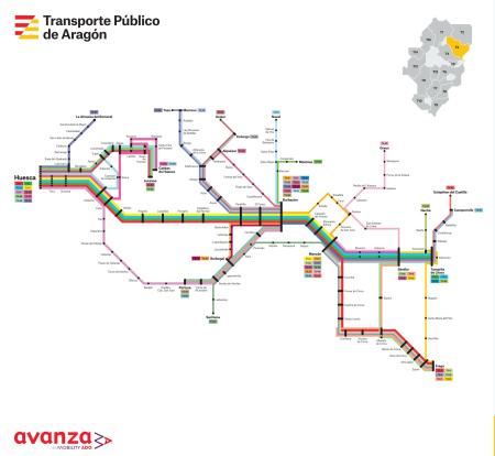 Imagen Nuevos horarios de autobús en Alquézar y Radiquero