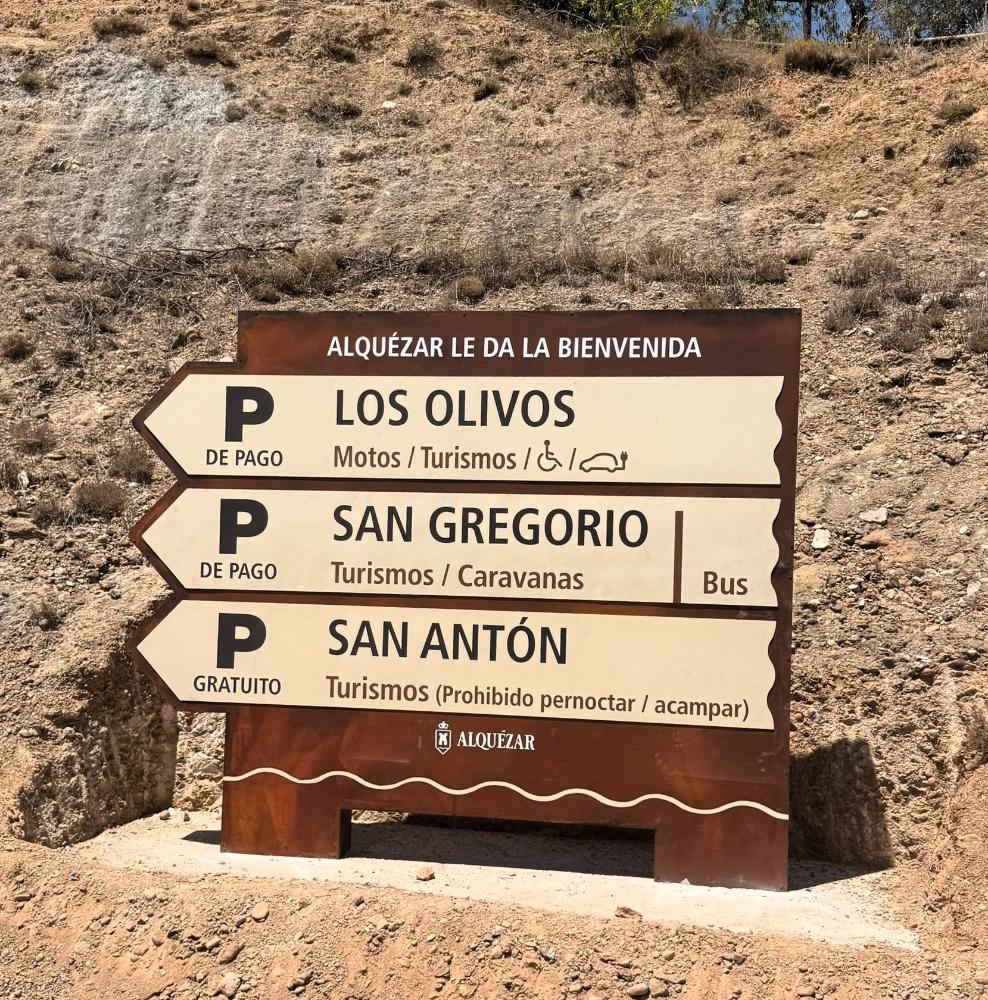 Imagen Alquézar continúa mejorando el plan de movilidad y la señalización turística