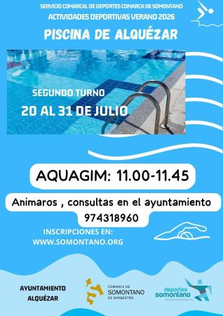 Imagen Curso de Aquagym. Inicio