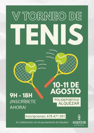 Imagen V Torneo de Tenis