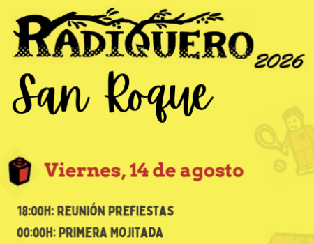 Imagen Radiquero. Fiestas de San Roque.