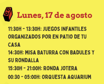 Imagen Radiquero. Fiestas de San Roque