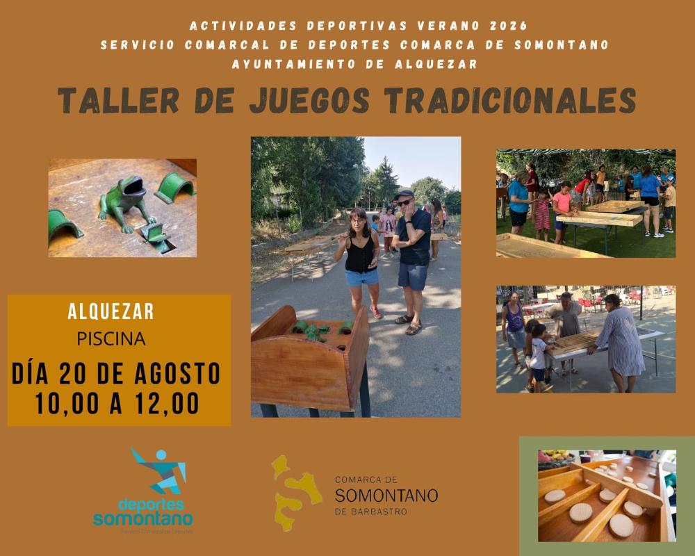 Imagen Taller de Juegos Tradicionales en Alquézar