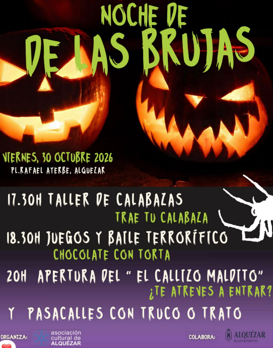 Imagen Alquézar celebra una Noche de Brujas